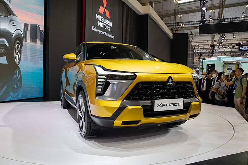 Ngoại thất Mitsubishi Xforce 2025 đột phá, hiện đại