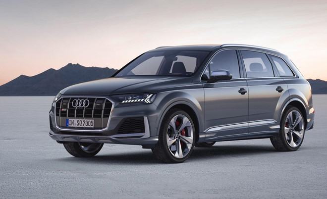 Chi tiết SUV hiệu năng cao Audi SQ7 2025, xe mạnh 435 mã lực